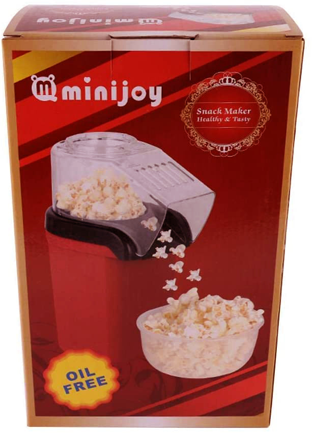 1200W Oil-Free Popcorn Maker with Cup