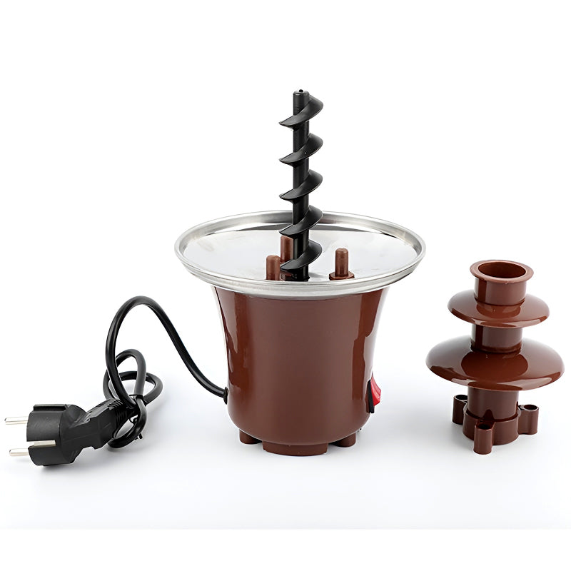 BD-017 Electric 3-Tier Mini Chocolate Fondue Fountain