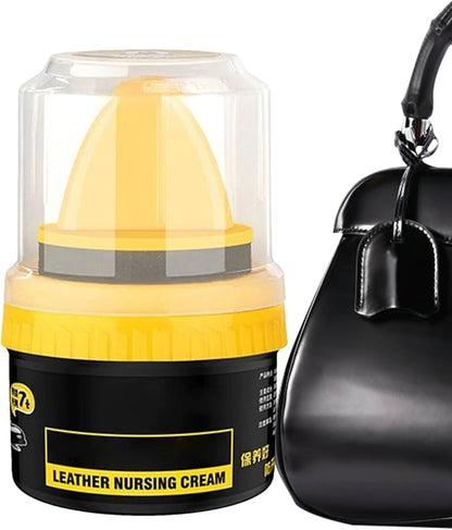 Black Leather Repair & Shoe Polish Cream