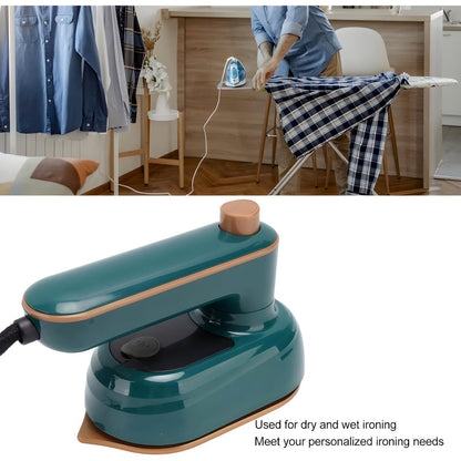 Mini Compact EV Porcelain Gold Electric Iron 130°C Heat