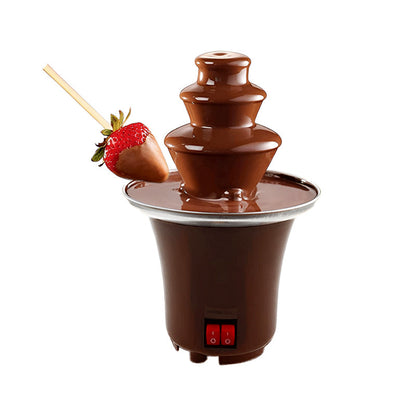 BD-017 Electric 3-Tier Mini Chocolate Fondue Fountain