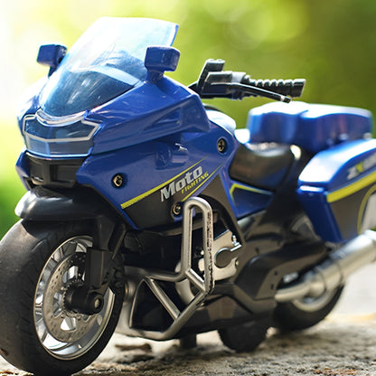 1:14 Die-Cast Motorbike with Lights & Music