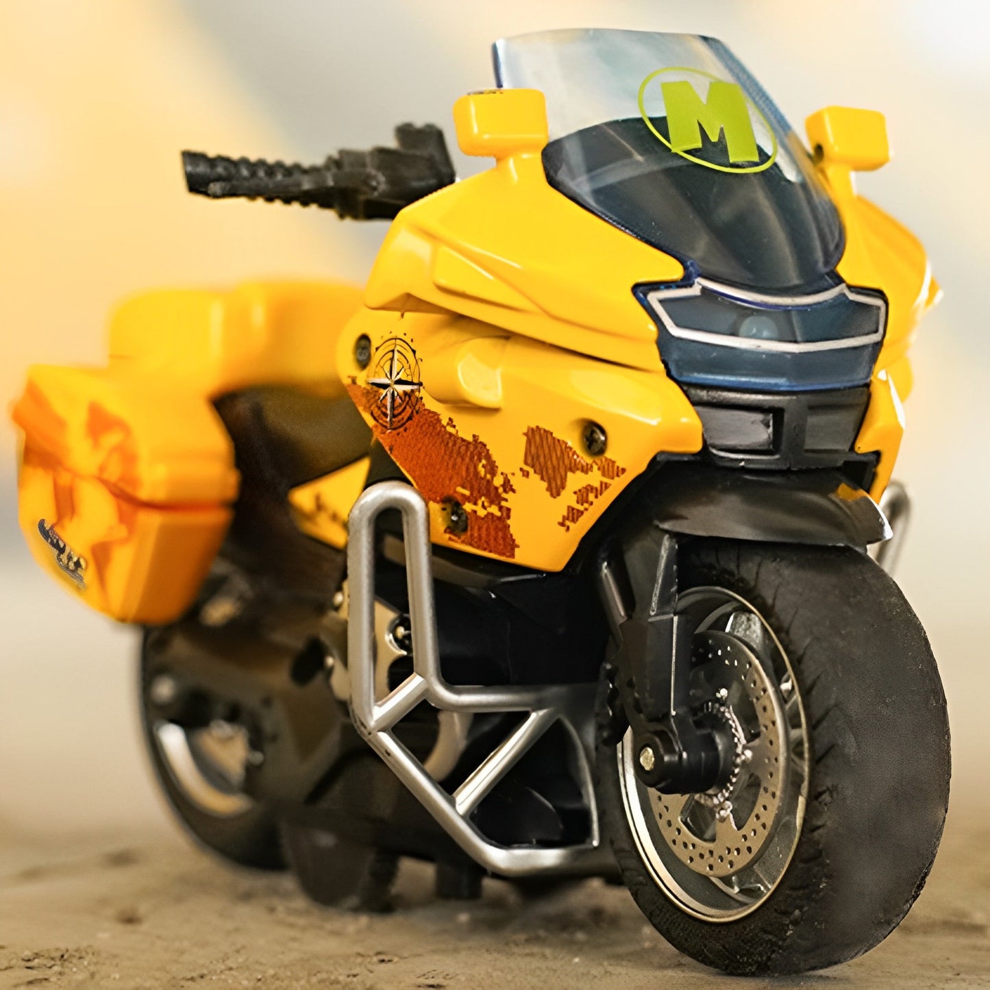 1:14 Die-Cast Motorbike with Lights & Music