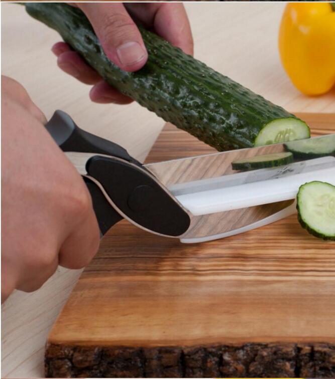 Clever Cutter Stainless Steel Kitchen Chopper & Slicer