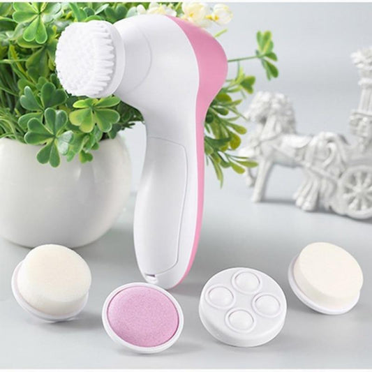 5-in-1 Electric Face Wash Brush & Skin Massager