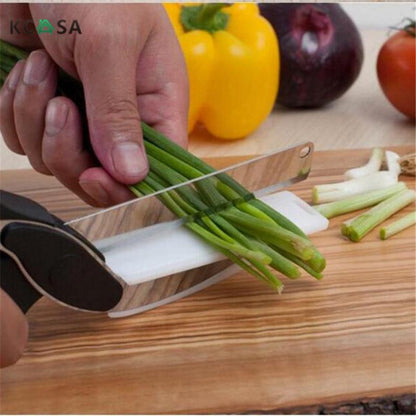 Clever Cutter Stainless Steel Kitchen Chopper & Slicer