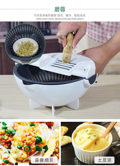 5pcs Multi-Function Vegetable Slicing & Grating Set