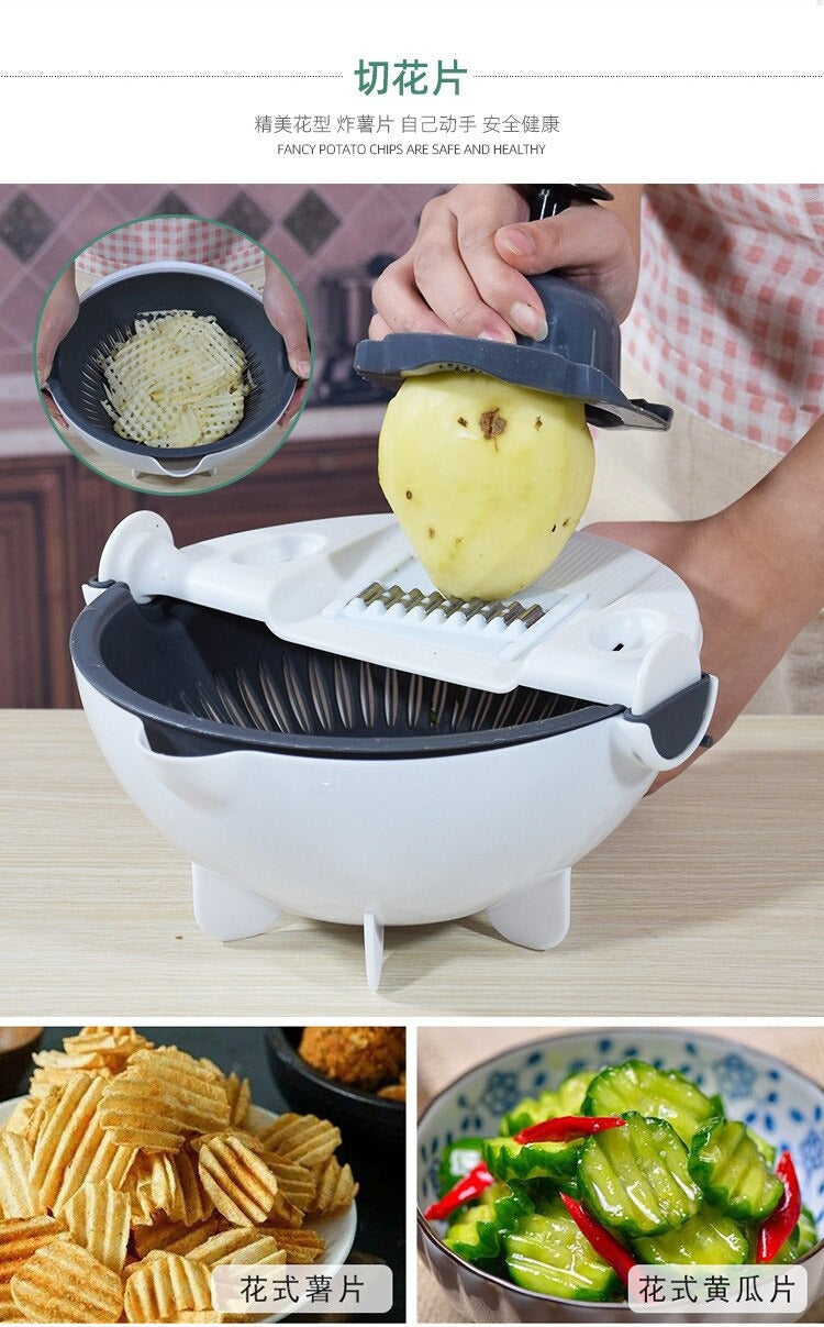 5pcs Multi-Function Vegetable Slicing & Grating Set